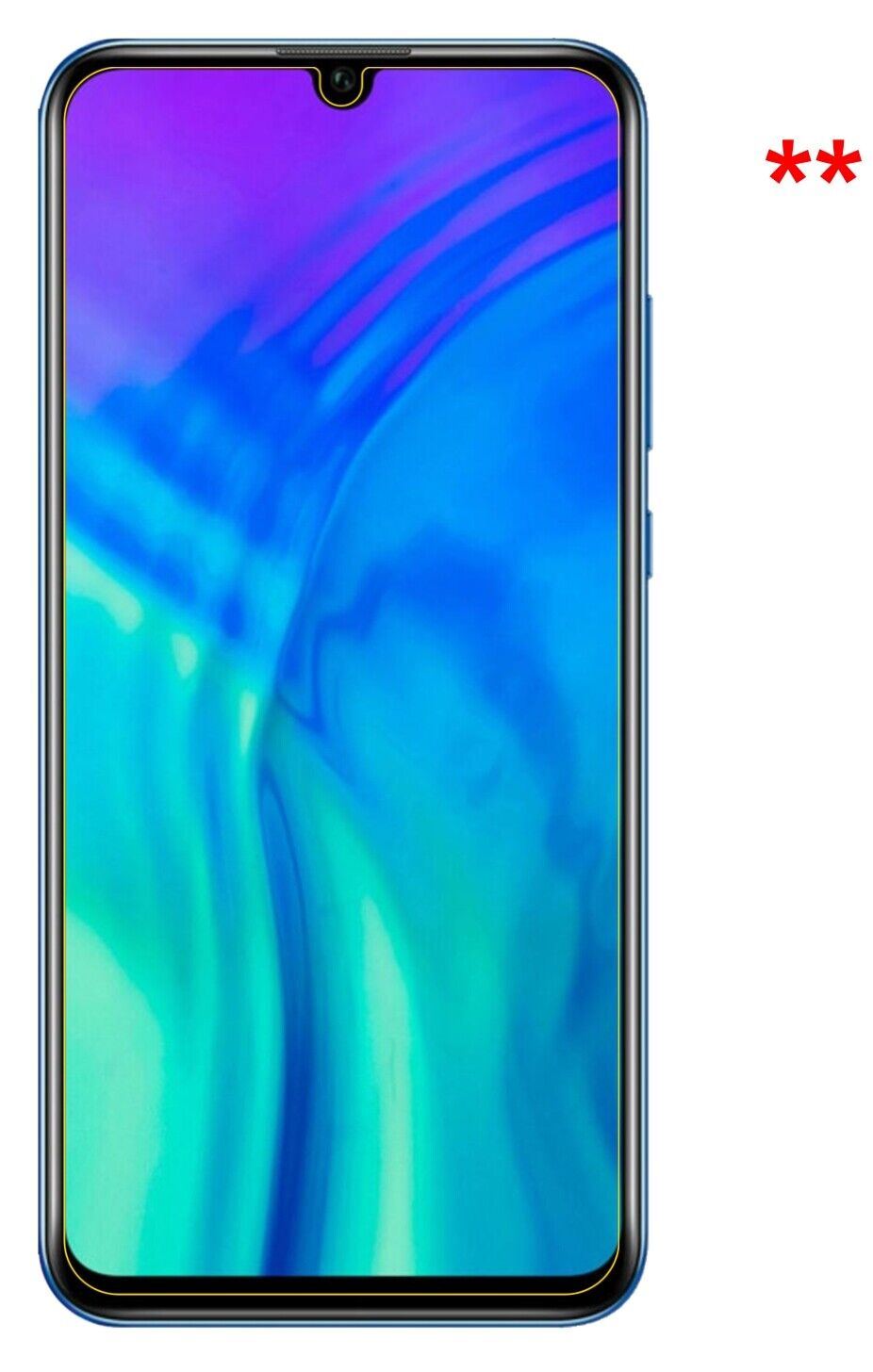5x Schutzfolie klar für Honor 20i Display-Schutzfo (5)