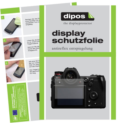 2x Schutzfolie matt für Panasonic Lumix S1 Display (1)