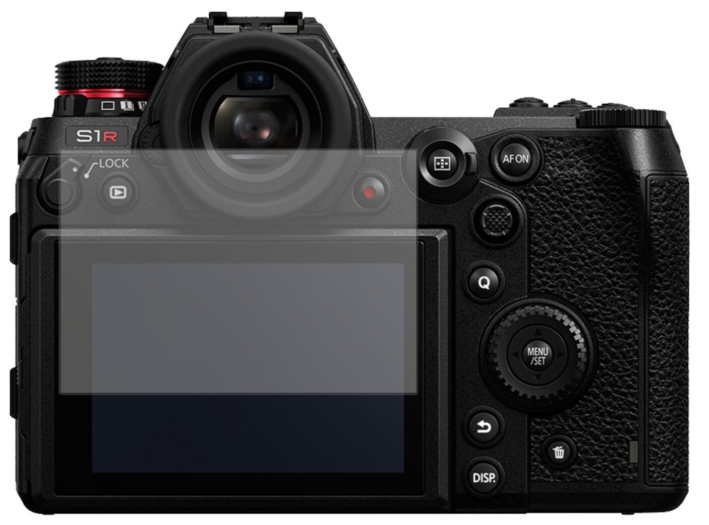 2x Schutzfolie matt für Panasonic Lumix S1 Display (2)