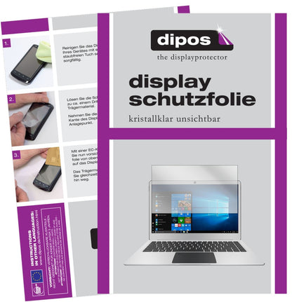 2x Schutzfolie klar für Trekstor Primebook P14B Di (1)