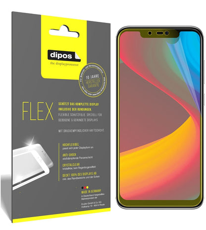 3x 3D Full Cover Schutzfolie für Panasonic Eluga X (1)