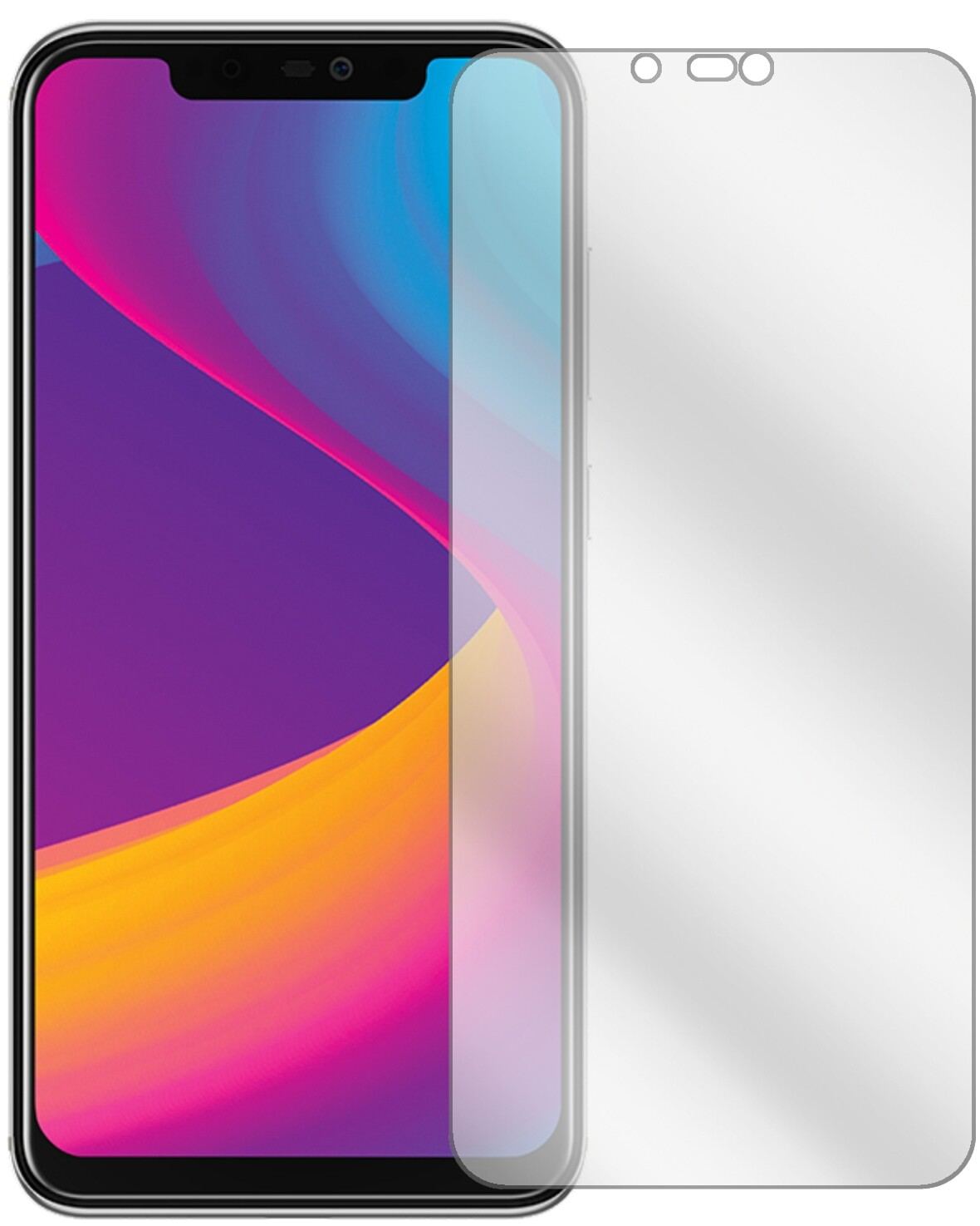 6x Schutzfolie klar für Panasonic Eluga X1 Display (2)