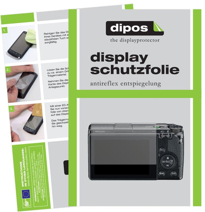 5x Schutzfolie matt für Ricoh GR III Display-Schut (2)