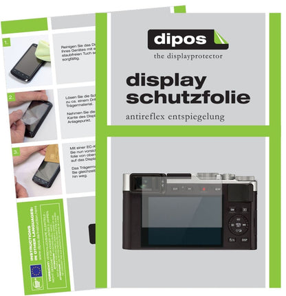 5x Schutzfolie matt für Leica D-Lux 7 Display-Schu (2)