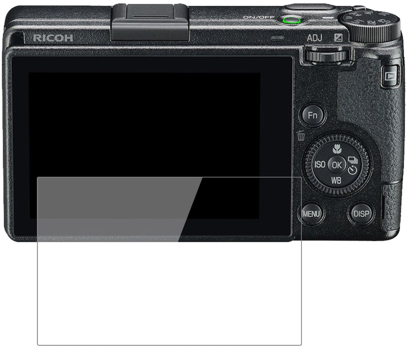 2x 9H Schutzfolie für Ricoh GR III Panzerfolie (2)