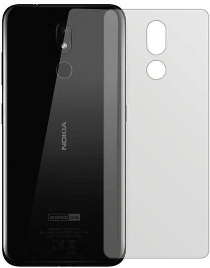 2x Schutzfolie matt für Nokia 3.2 Rückseite Displa (2)