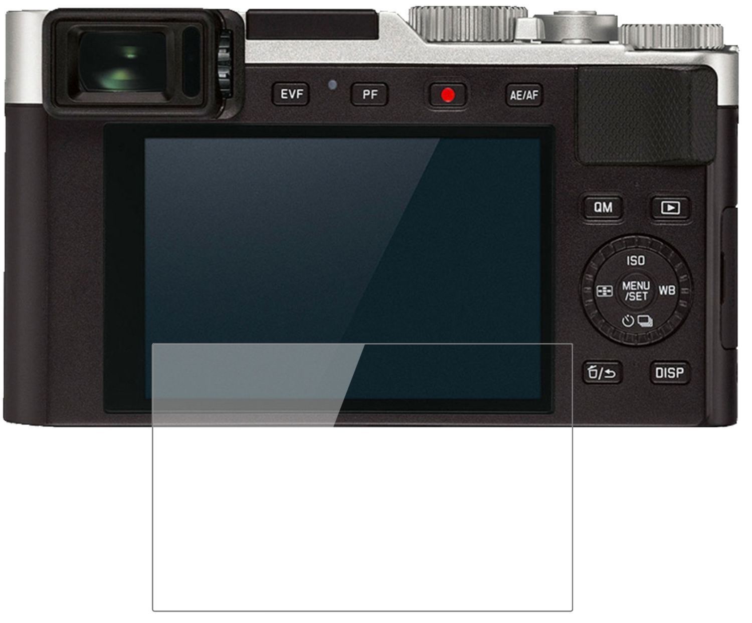 2x 9H Schutzfolie für Leica D-Lux 7 Panzerfolie (2)