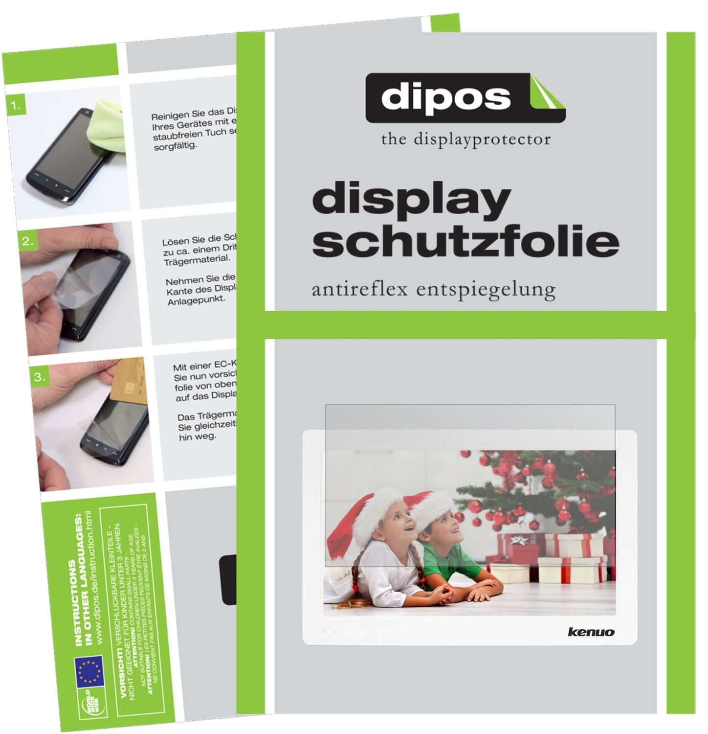 2x Schutzfolie matt für Kenuo 11.6 Zoll Display-Sc (1)