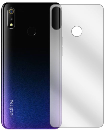 2x Schutzfolie klar für Oppo Realme 3 Rückseite Di (2)