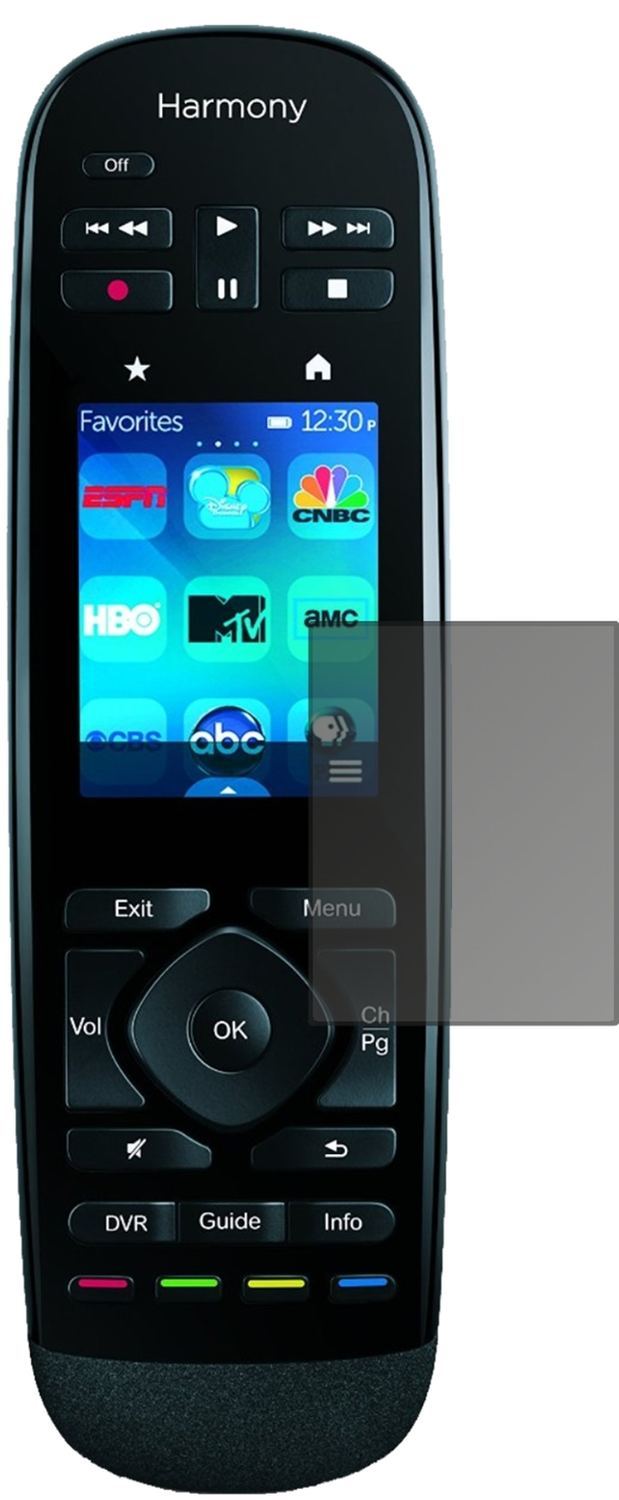 Blickschutzfolie für Logitech Harmony Ultimate One (2)