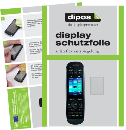 2x Schutzfolie matt für Logitech Harmony Ultimate  (1)