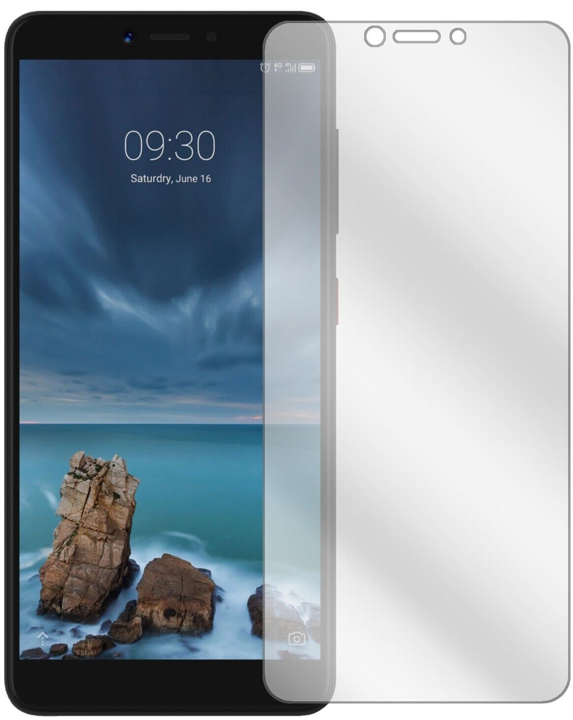 5x Schutzfolie klar für ZTE Blade A7 Vita Display- (1)