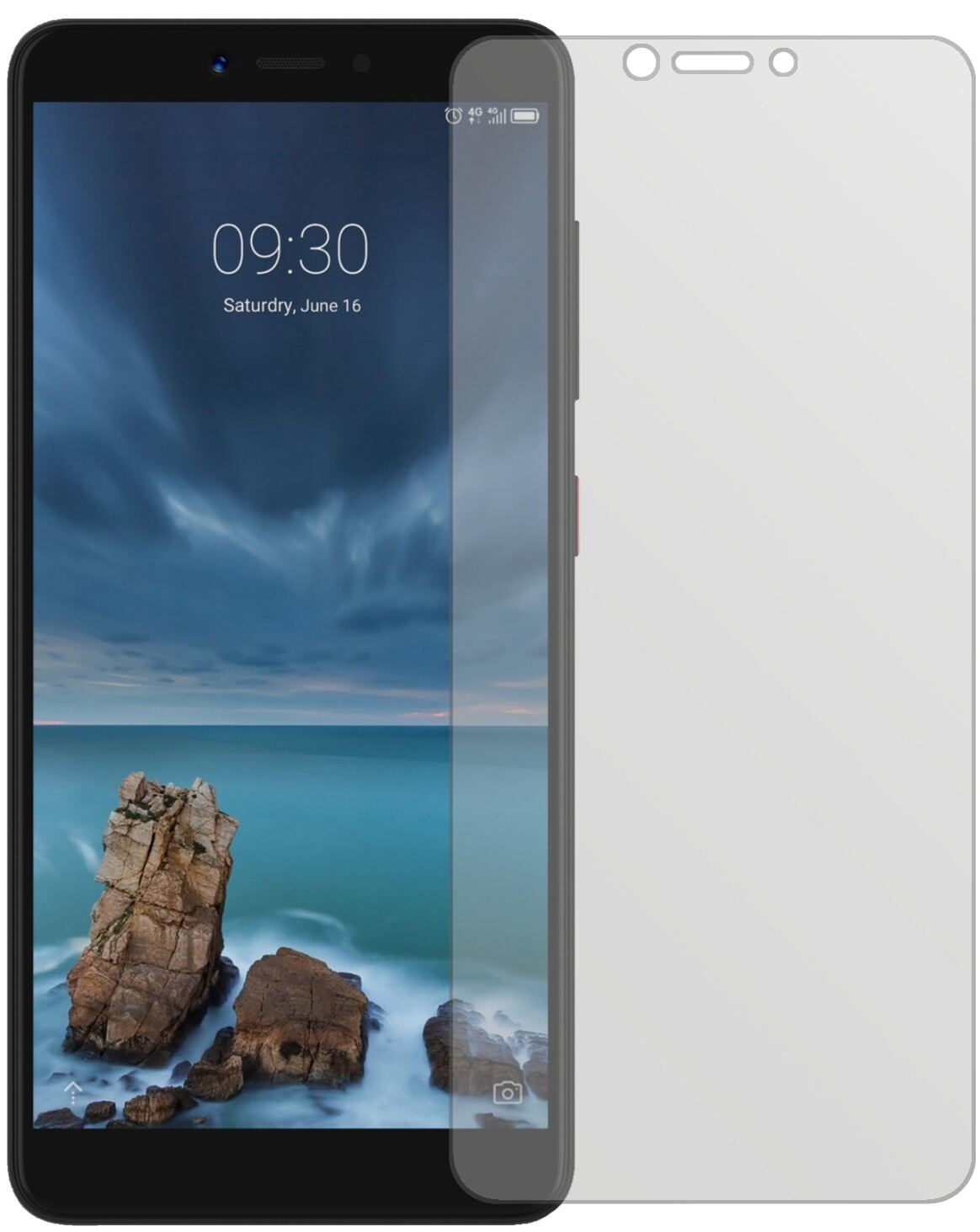 6x Schutzfolie matt für ZTE Blade A7 Vita Display- (2)