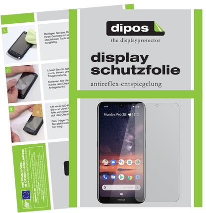 5x Schutzfolie matt für Nokia 46056 Display-Schutz (2)