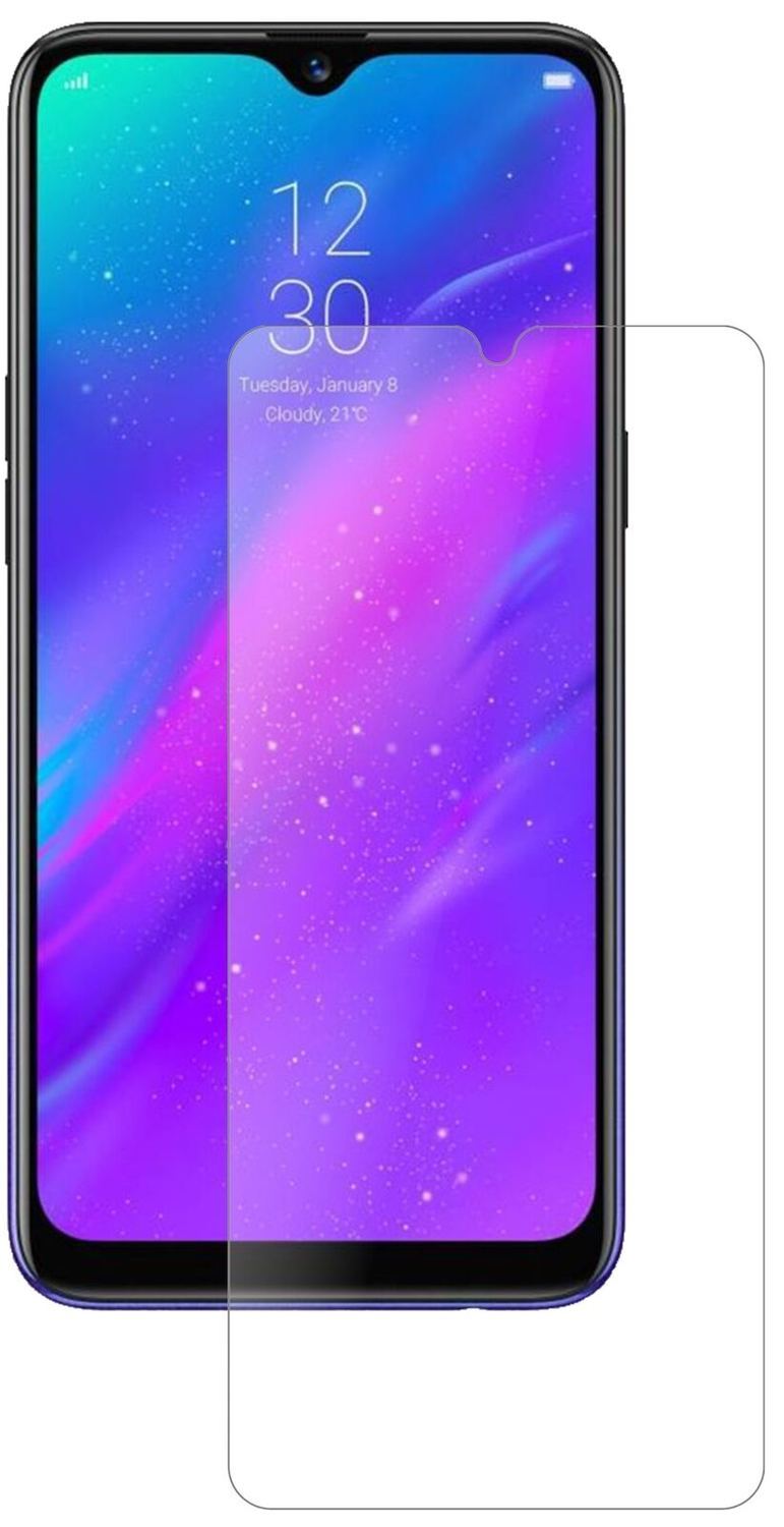 1x 9H Schutzfolie matt für Oppo Realme 3 Panzerfol (1)
