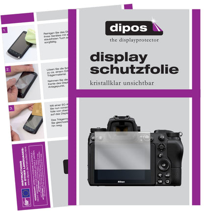2x Schutzfolie klar für Nikon Z6 Display-Schutzfol (1)
