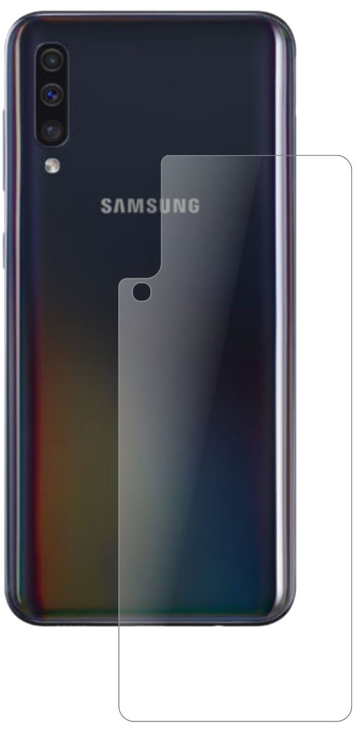 1x 9H Schutzfolie matt für Samsung Galaxy A40 Rück (1)