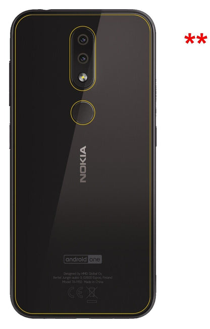 1x 9H Schutzfolie für Nokia 4.2 Rückseite Panzerfo (9)
