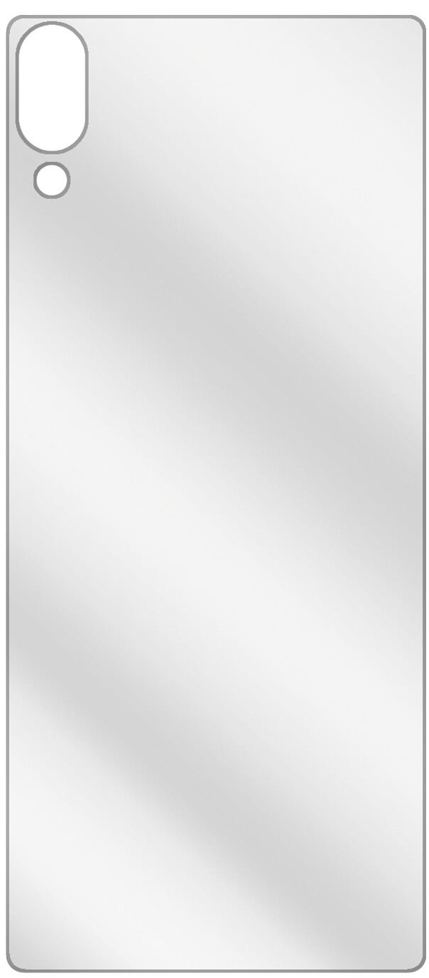 6x Schutzfolie klar für Sony Xperia L3 Rückseite D (3)