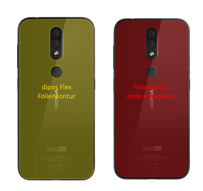 3x 3D Full Cover Schutzfolie für Nokia 4.2 Rücksei (2)