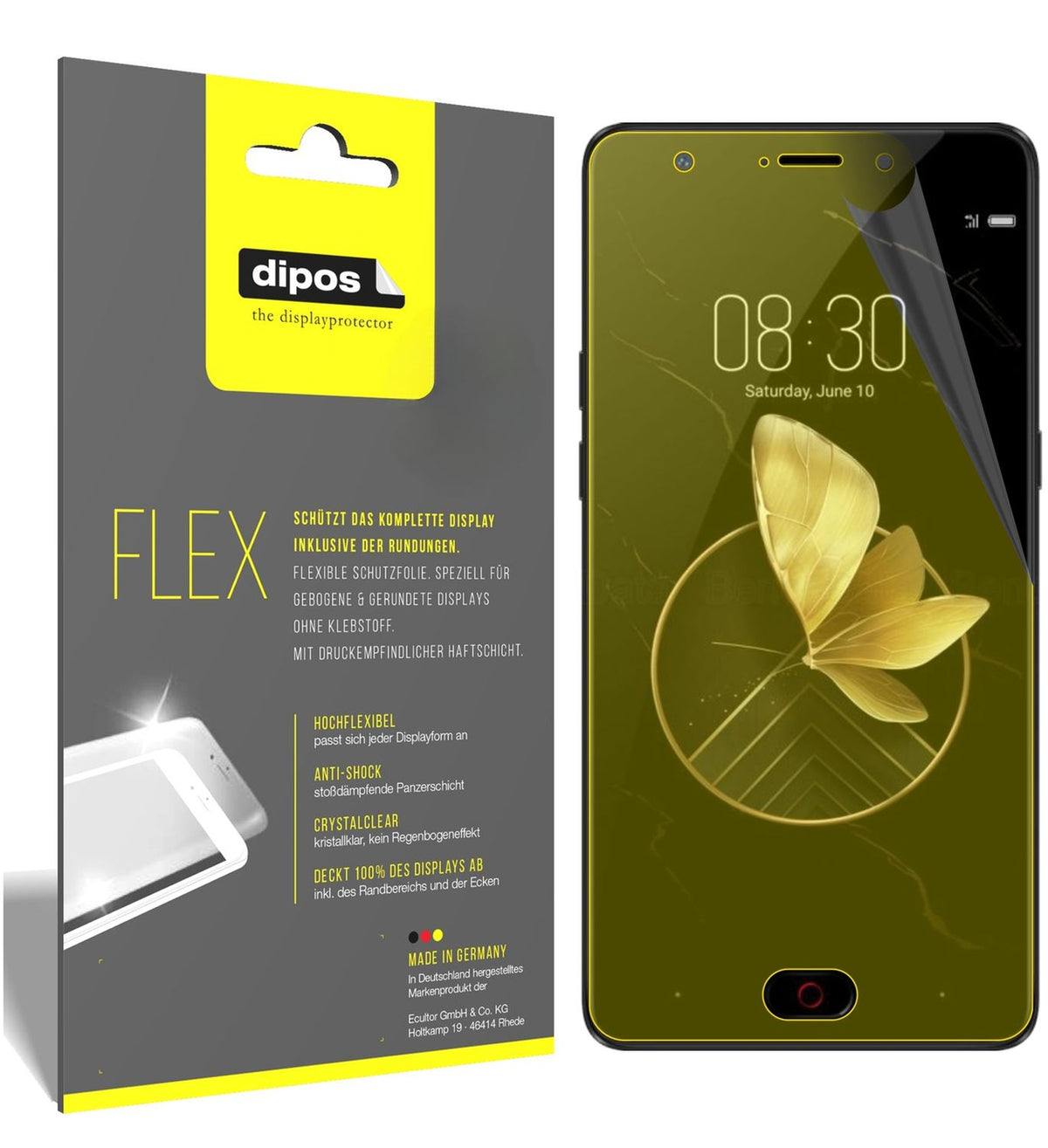 3x 3D Full Cover Schutzfolie für Archos Diamond Ga (1)