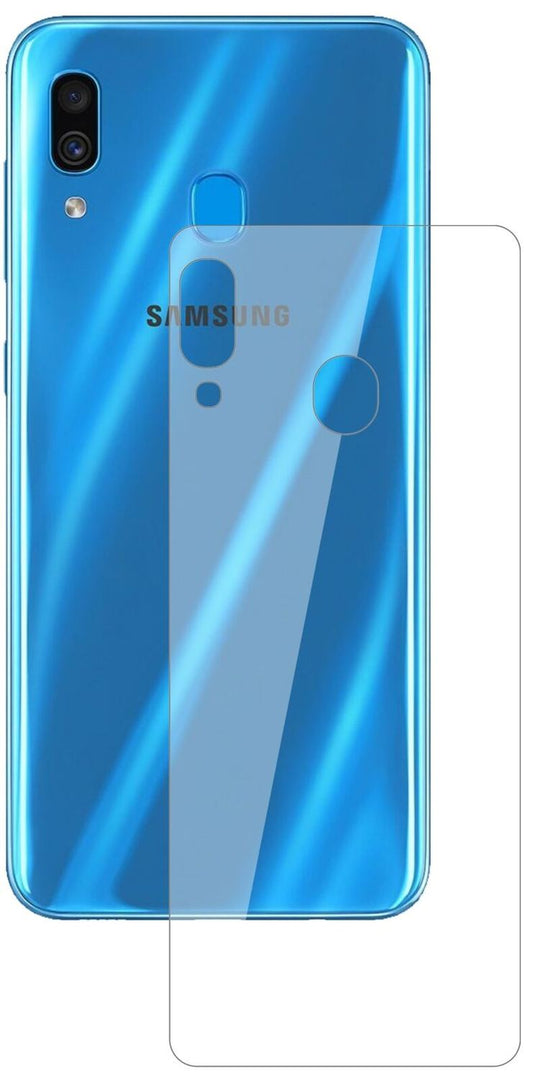 1x 9H Schutzfolie für Samsung Galaxy A30 Rückseite (1)
