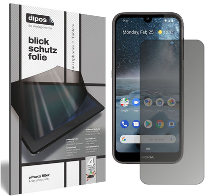 Blickschutzfolie für Nokia 46057 matt Schutzfolie  (2)