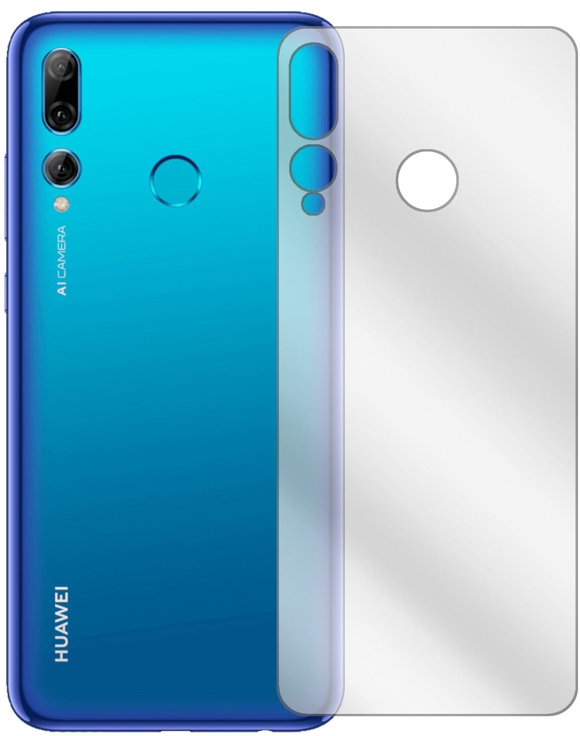 6x Schutzfolie klar für Huawei P Smart Plus (2019) (2)