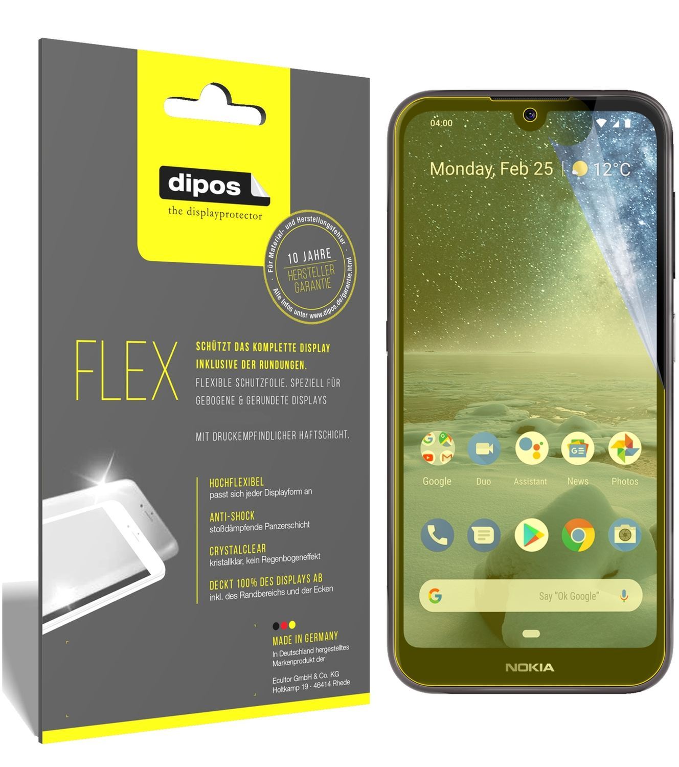 3x 3D Full Cover Schutzfolie für Nokia 46057 (1)