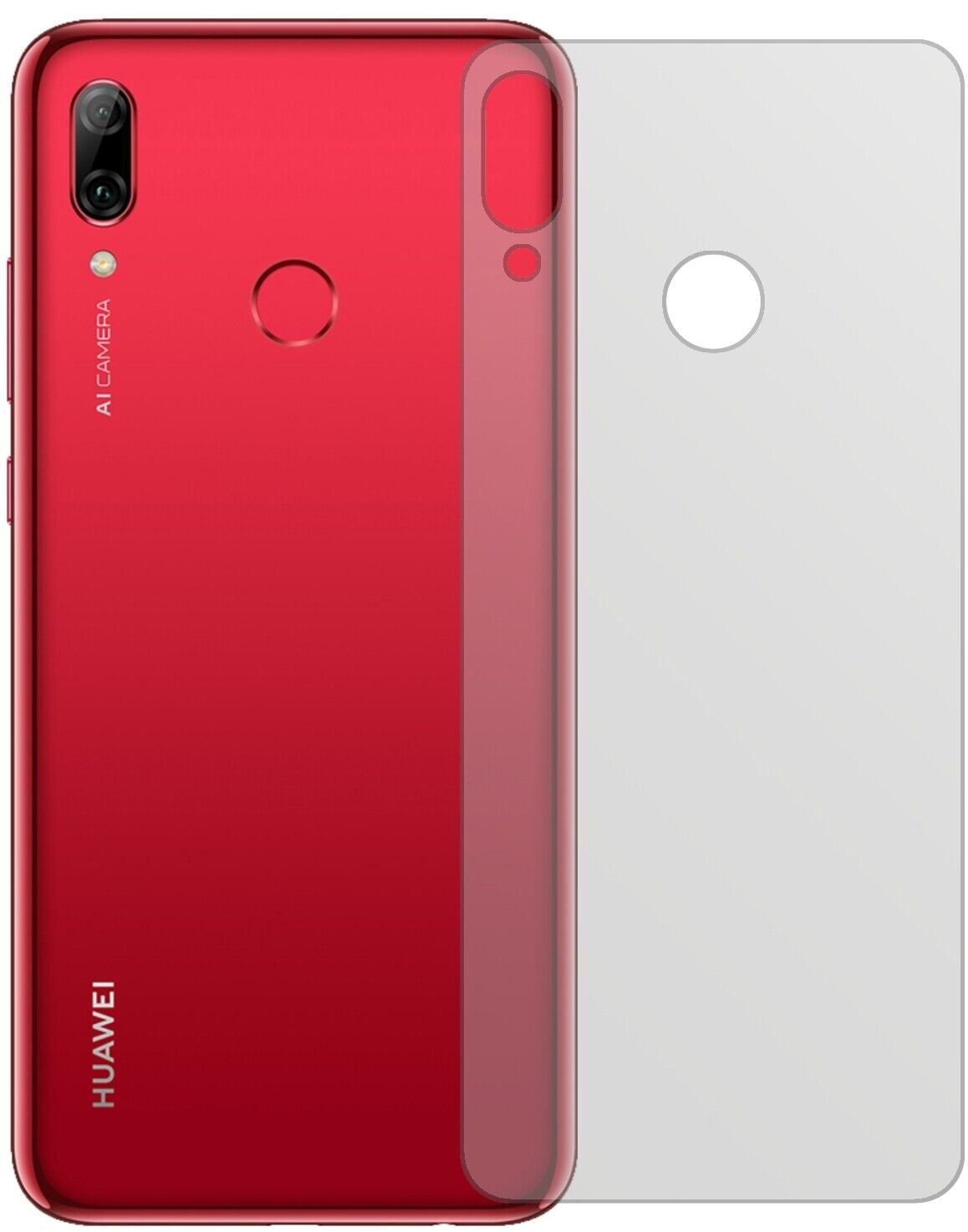 5x Schutzfolie matt für Huawei Nova Lite 3 Rücksei (1)