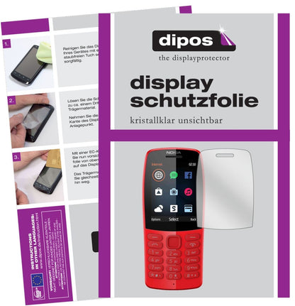 1x Schutzfolie klar für Nokia 210 Display-Schutzfo (2)