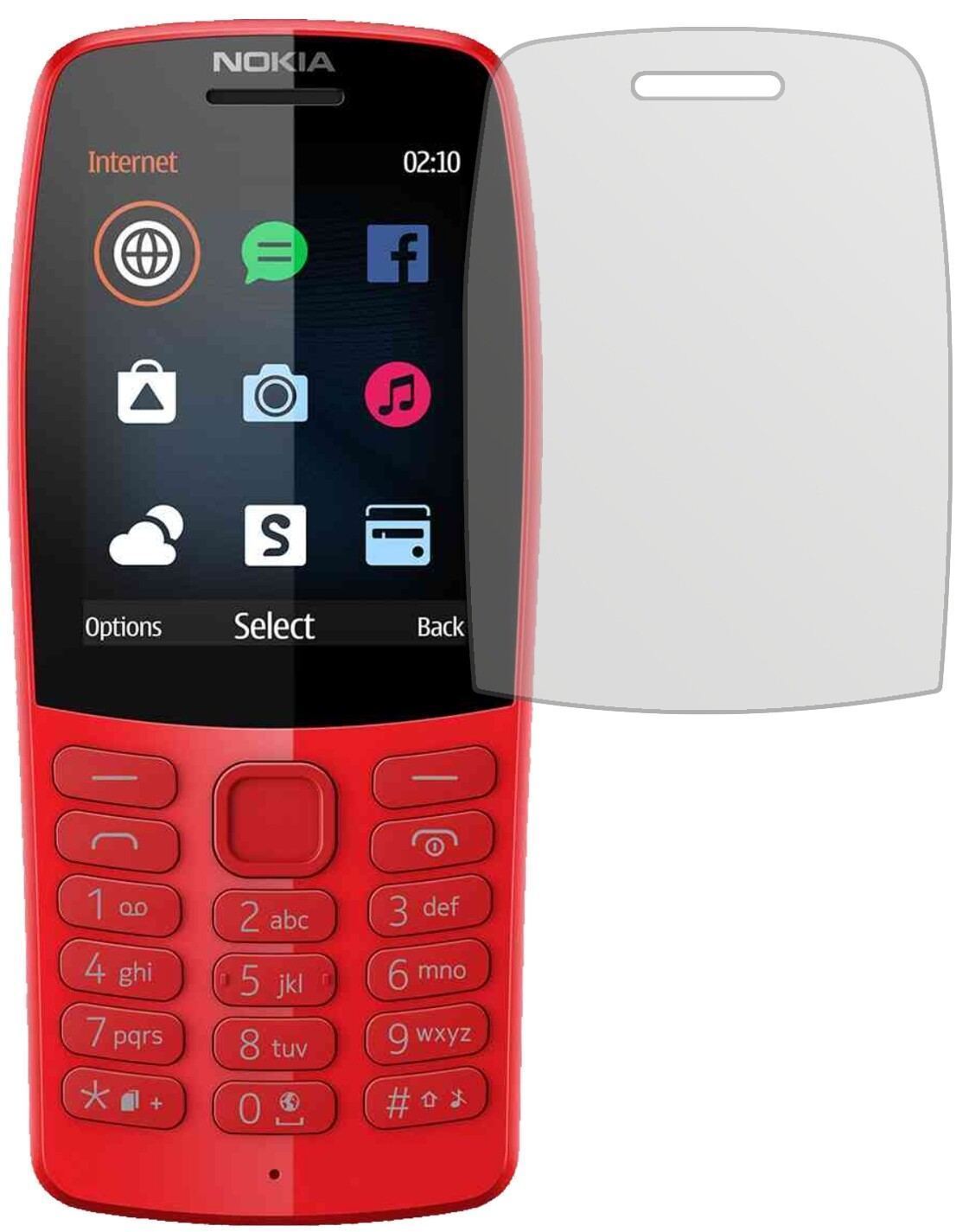2x Schutzfolie matt für Nokia 210 Display-Schutzfo (2)