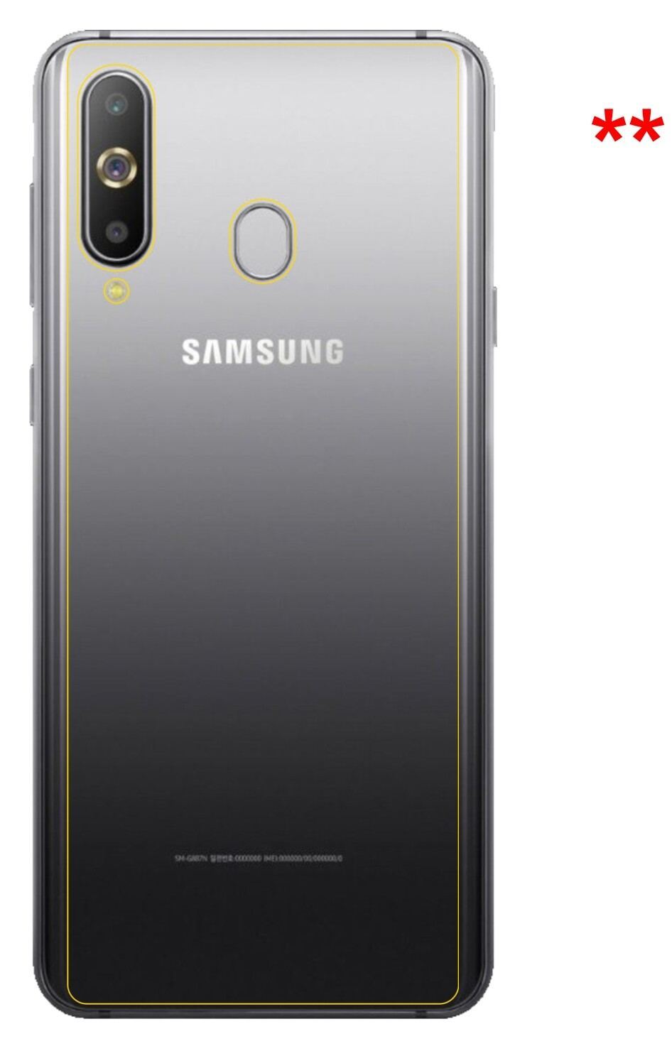 2x 9H Schutzfolie matt für Samsung Galaxy A9 Pro ( (3)