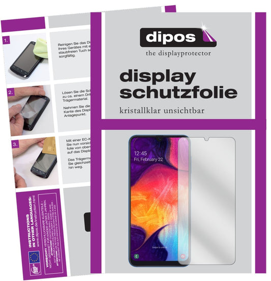 4x Schutzfolie klar für Samsung Galaxy A40 Display (1)