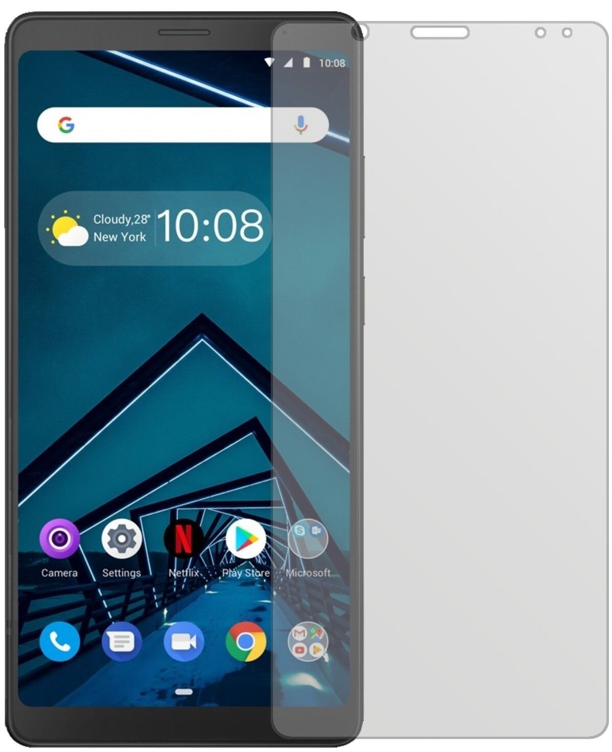 6x Schutzfolie matt für Lenovo Tab V7 Display-Schu (2)