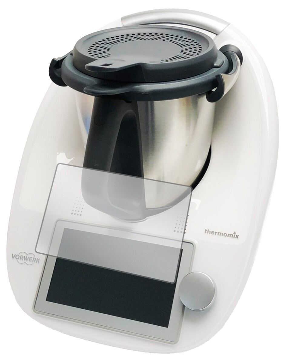 2x Schutzfolie klar für Vorwerk Thermomix TM6 Disp (3)