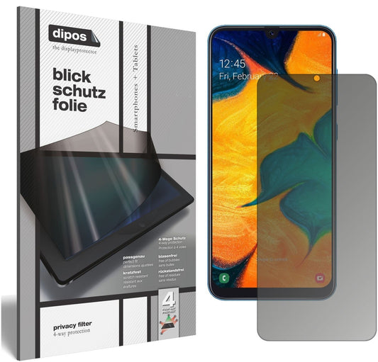 Blickschutzfolie für Samsung Galaxy A30 matt Schut (1)