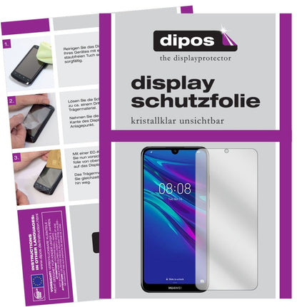 5x Schutzfolie klar für Huawei Y6 (2019) Display-S (2)