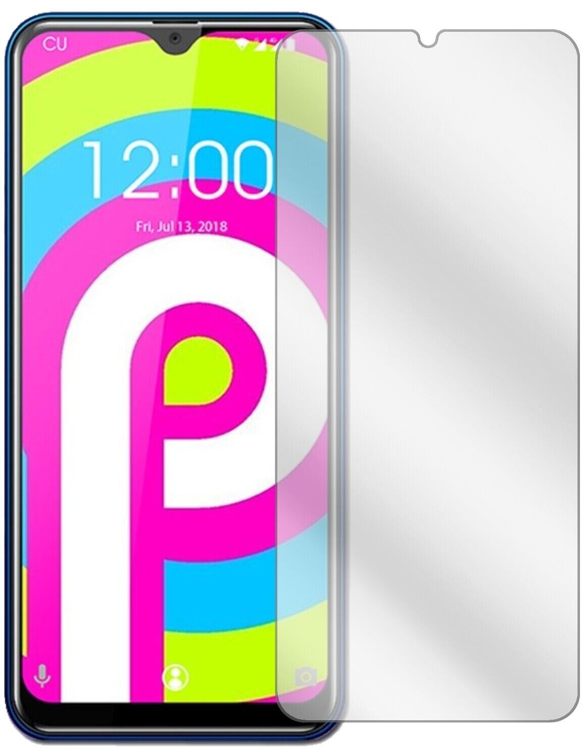5x Schutzfolie klar für Oukitel C 15 Pro Display-S (1)