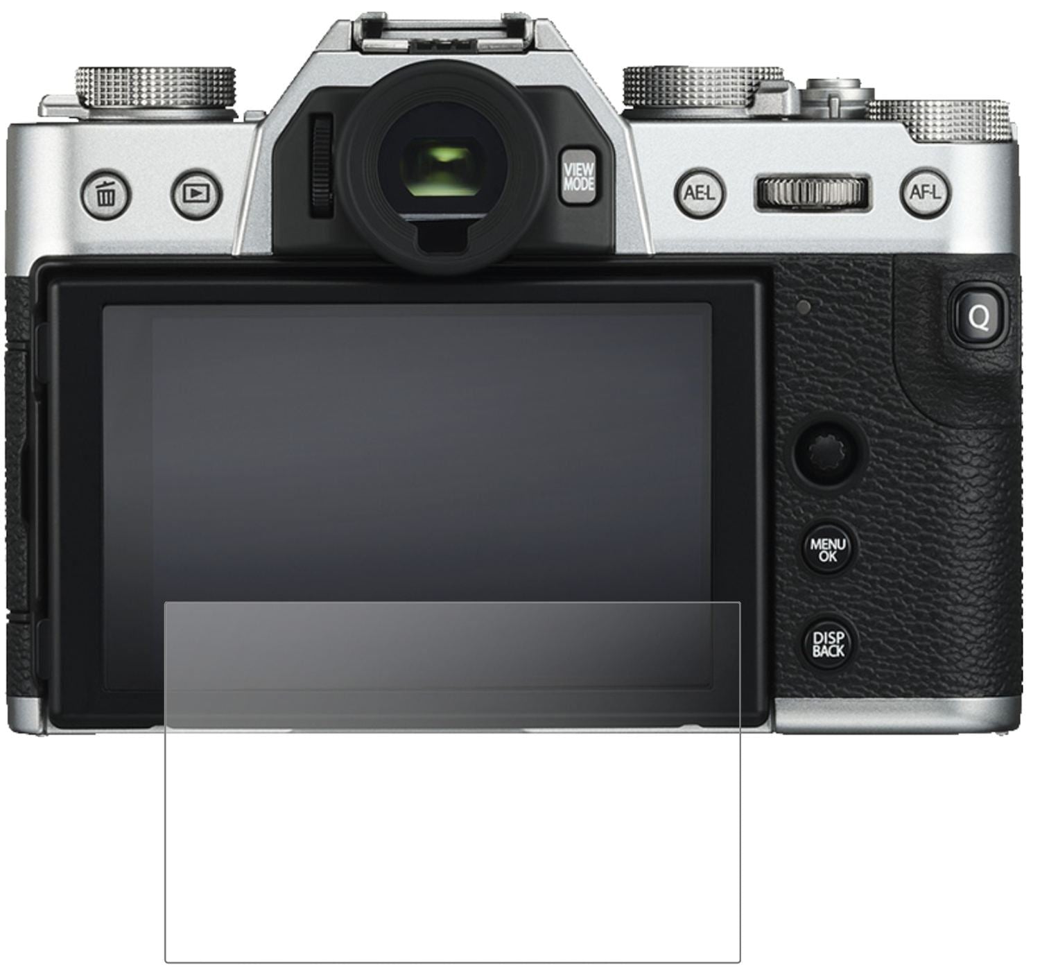 2x 9H Schutzfolie matt für Fujifilm X-T30 Panzerfo (2)