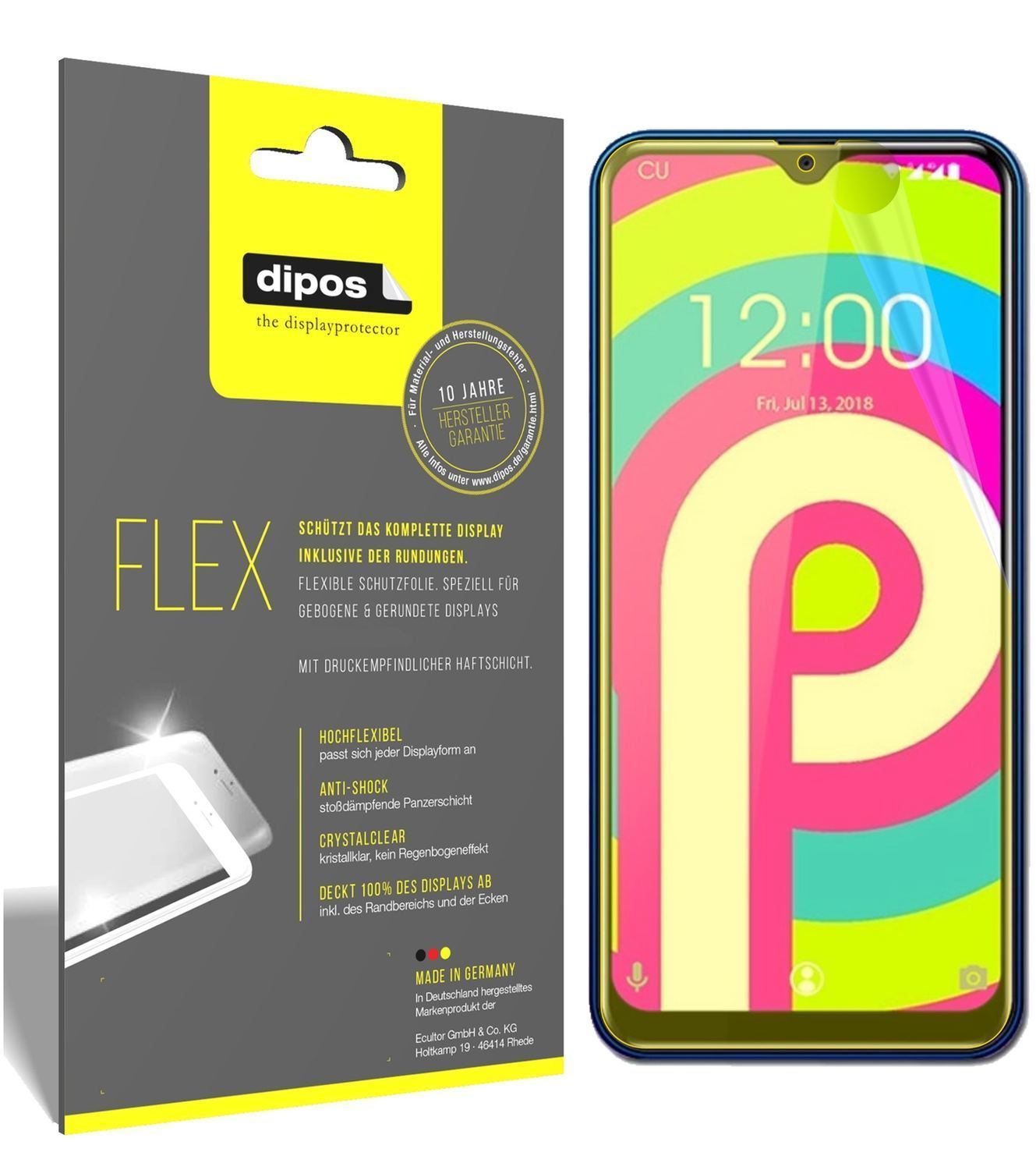 3x 3D Full Cover Schutzfolie für Oukitel C 15 Pro (1)