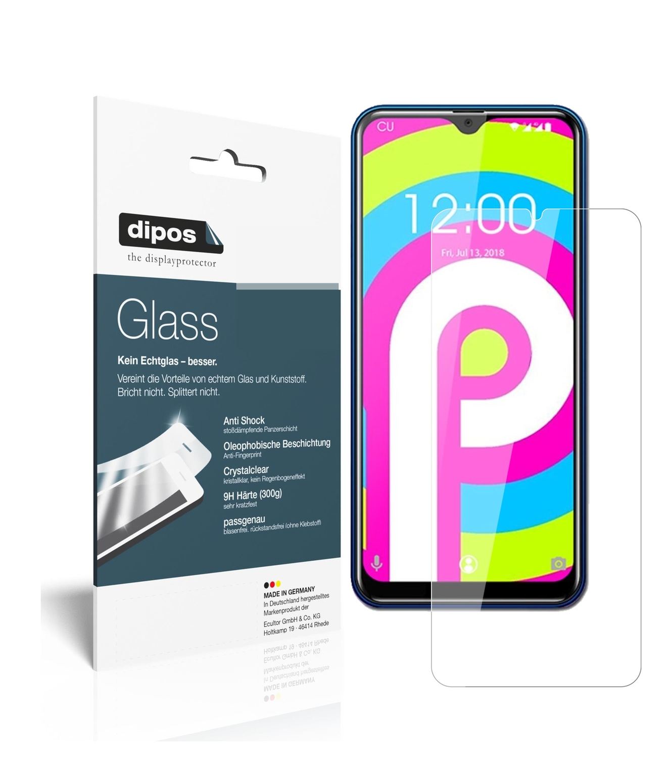 2x 9H Schutzfolie für Oukitel C 15 Pro Panzerfolie (1)
