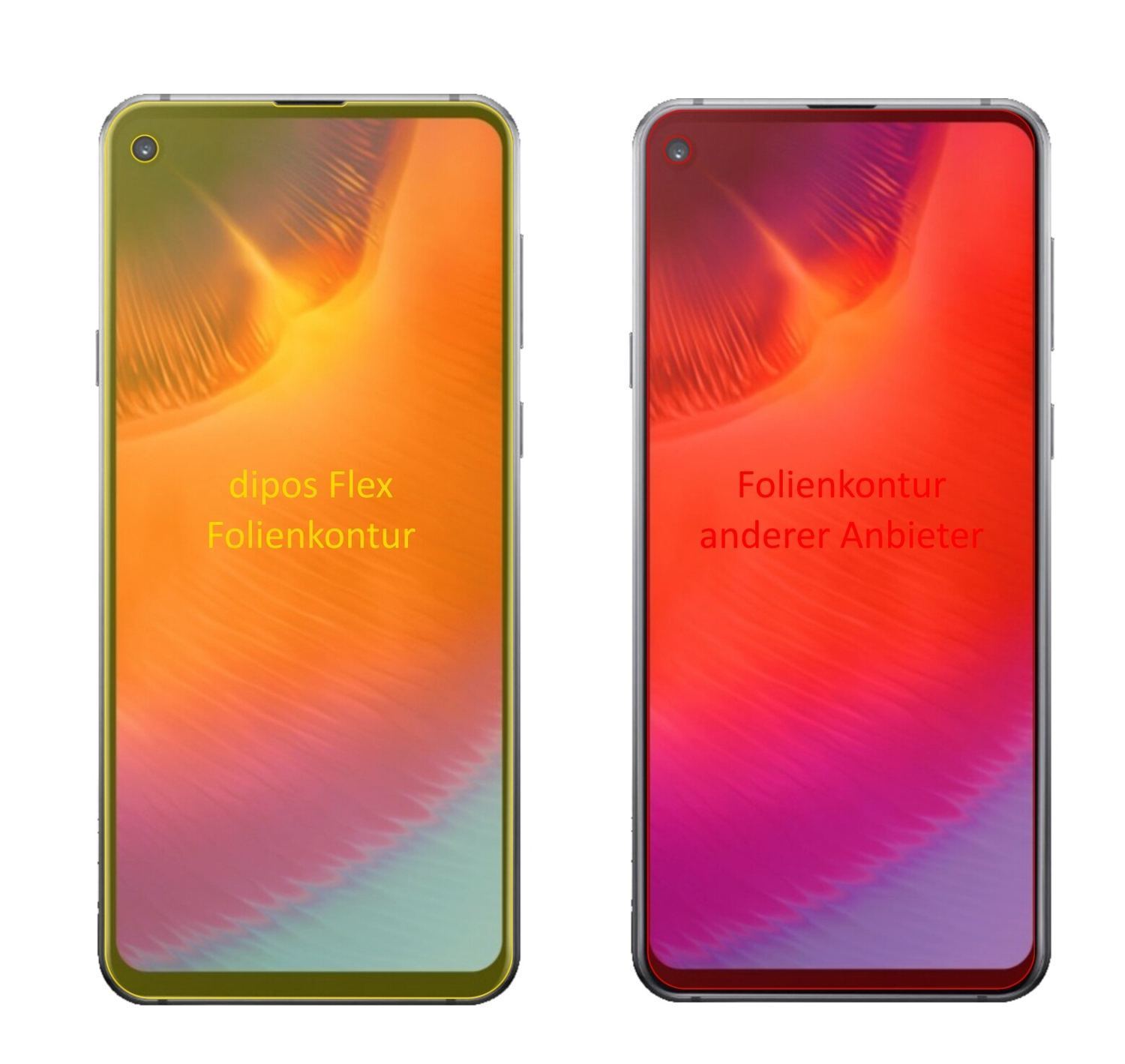 3x 3D Full Cover Schutzfolie für Samsung Galaxy A9 (2)