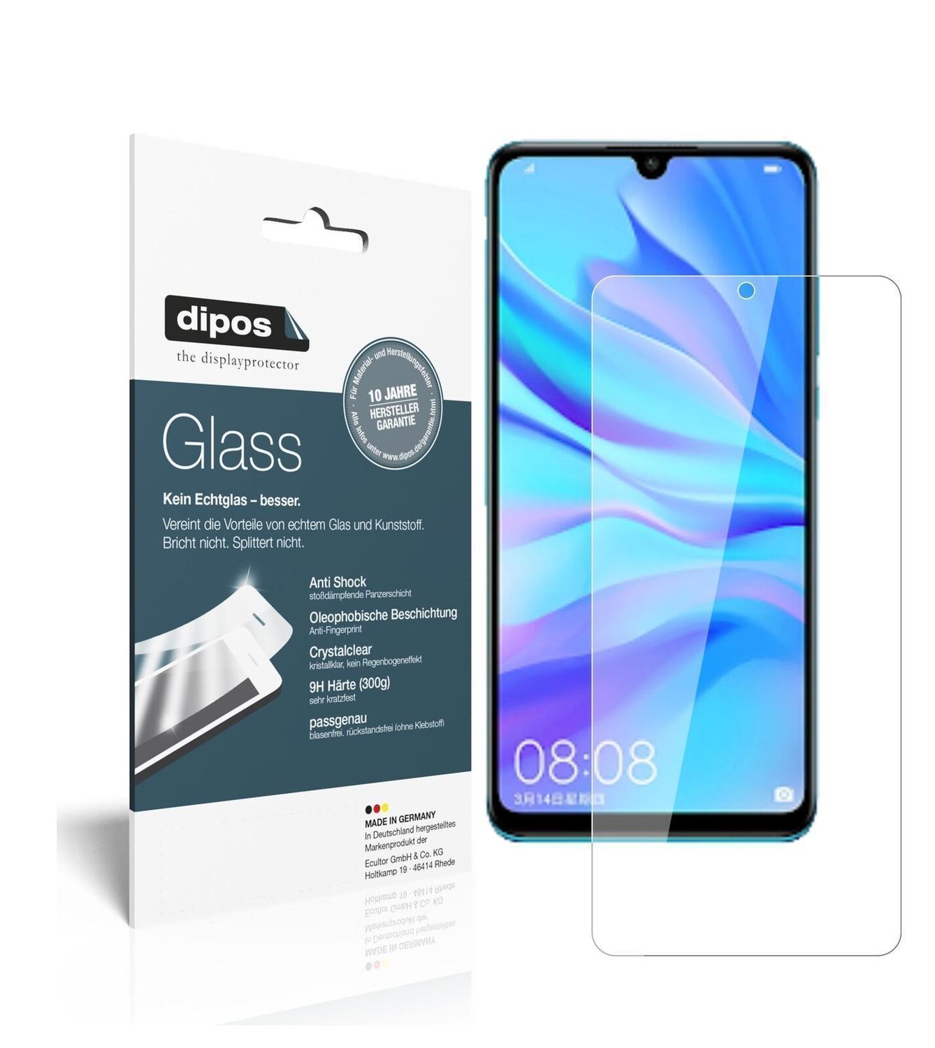 1x 9H Schutzfolie für Huawei P30 Lite Panzerfolie (2)