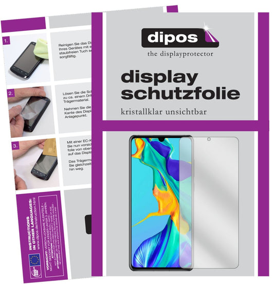 4x Schutzfolie klar für Huawei P30 Display-Schutzf (1)