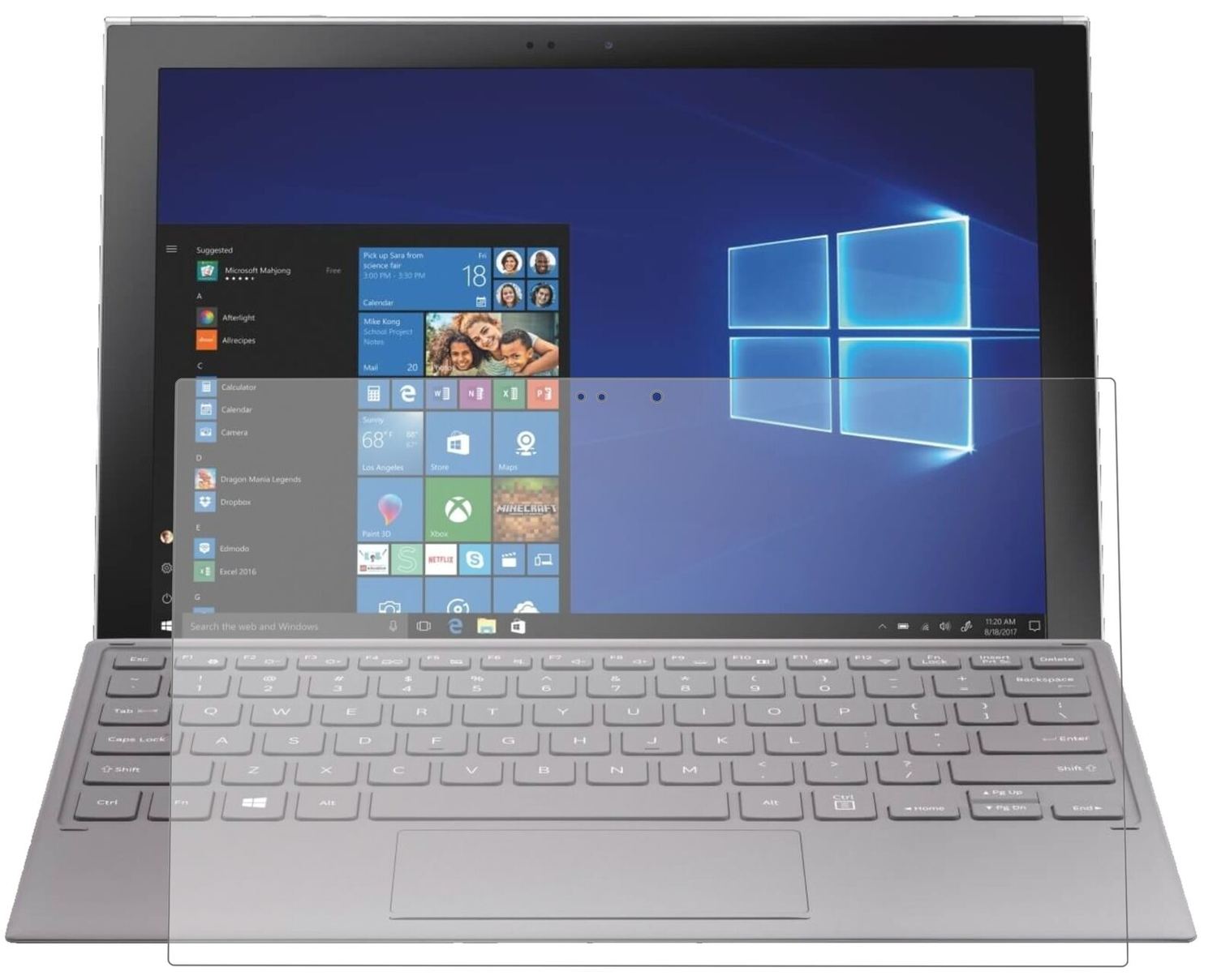 1x 9H Schutzfolie matt für Samsung Galaxy Book 2 1 (1)