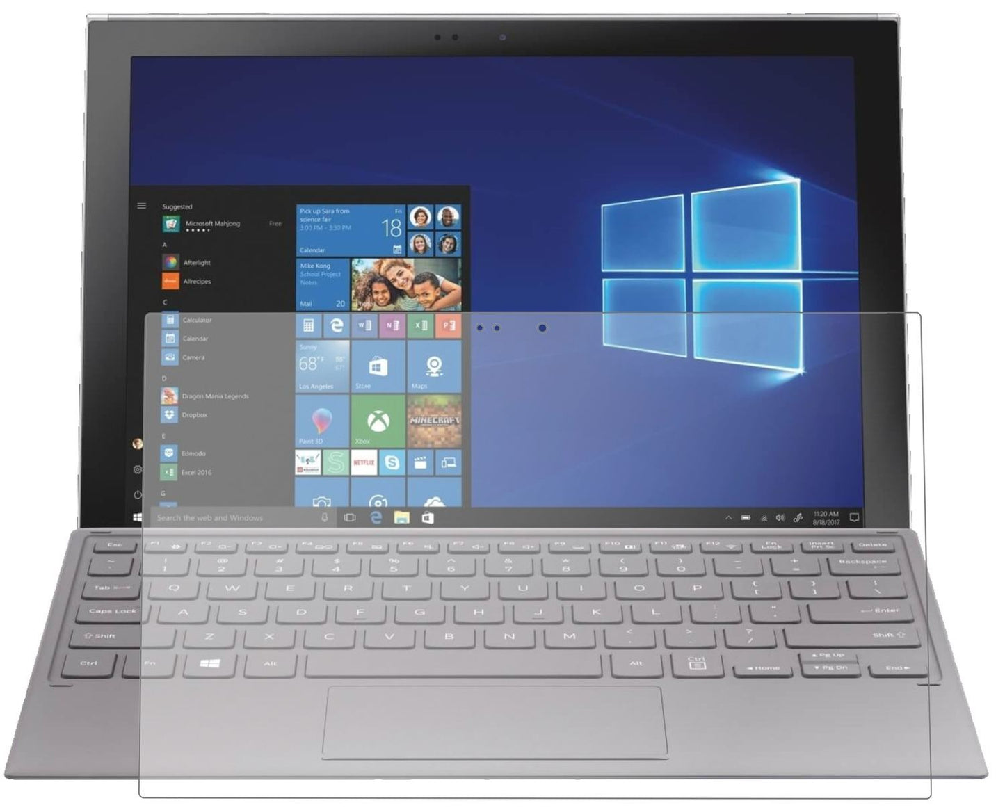 2x 9H Schutzfolie matt für Samsung Galaxy Book 2 1 (2)