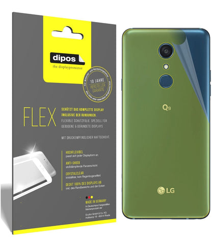 3x 3D Full Cover Schutzfolie für LG Q9 Rückseite (1)