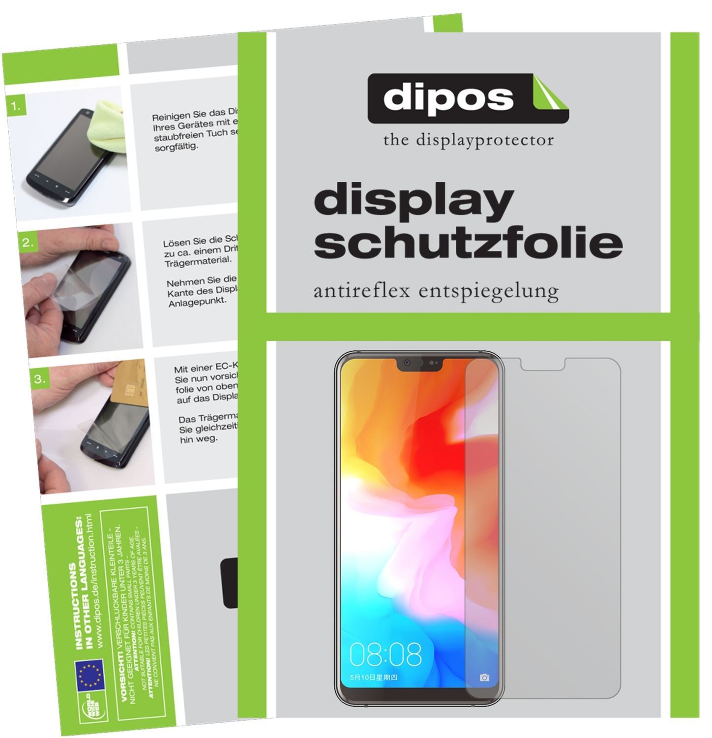 6x Schutzfolie matt für Ulefone T2 Display-Schutzf (1)