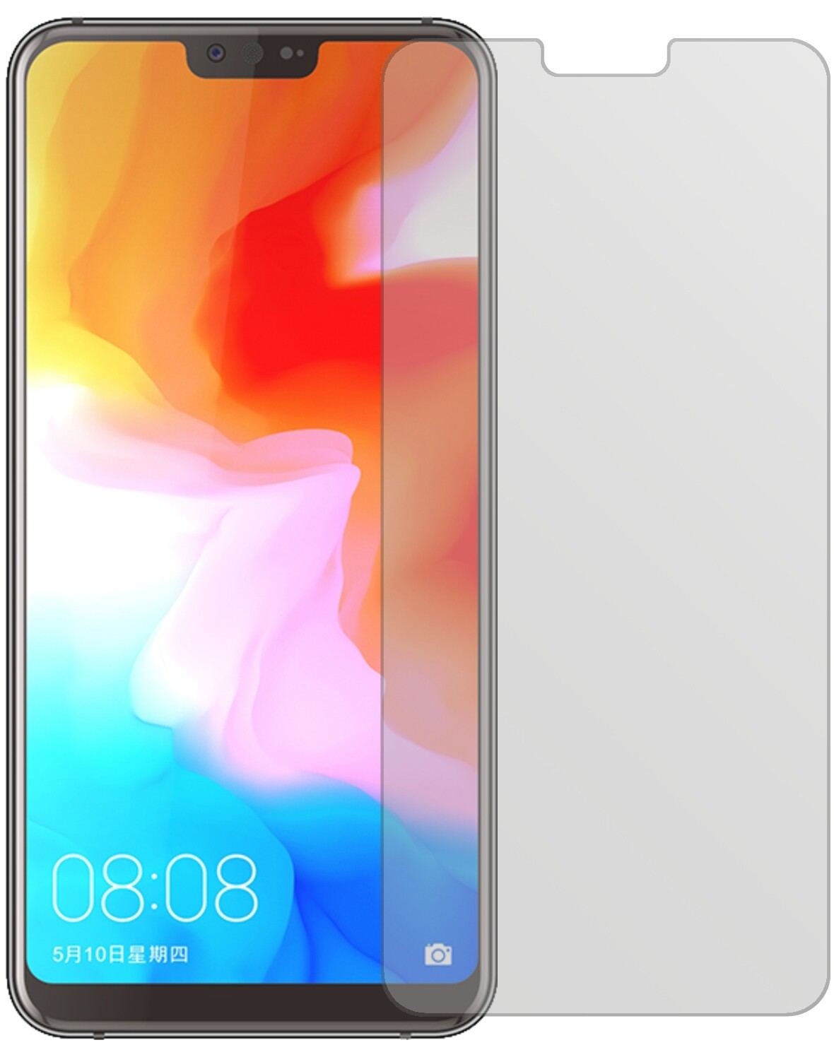 6x Schutzfolie matt für Ulefone T2 Display-Schutzf (2)
